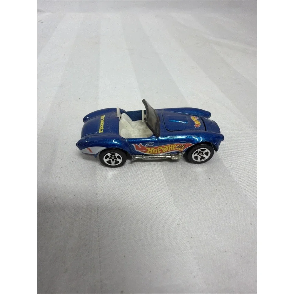 Vintage HOT WHEELS SHELBY COBRA MADE MALAYSIA 1982 METALLIC BLUE